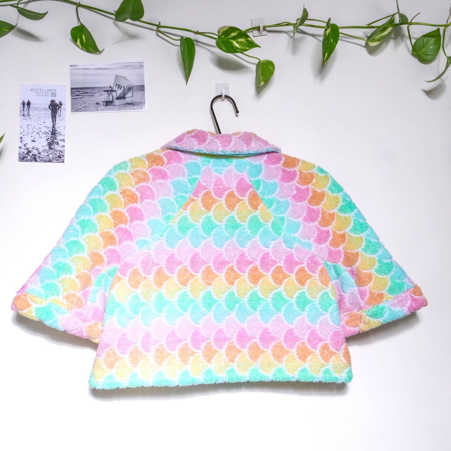 Chemise en éponge vintage - Multicouleur à palmier T34