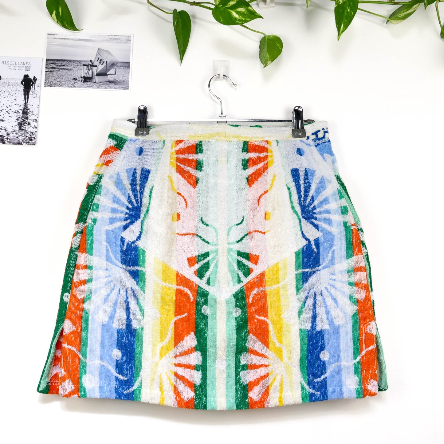 Jupe en éponge vintage - Multicouleur à fleur T40