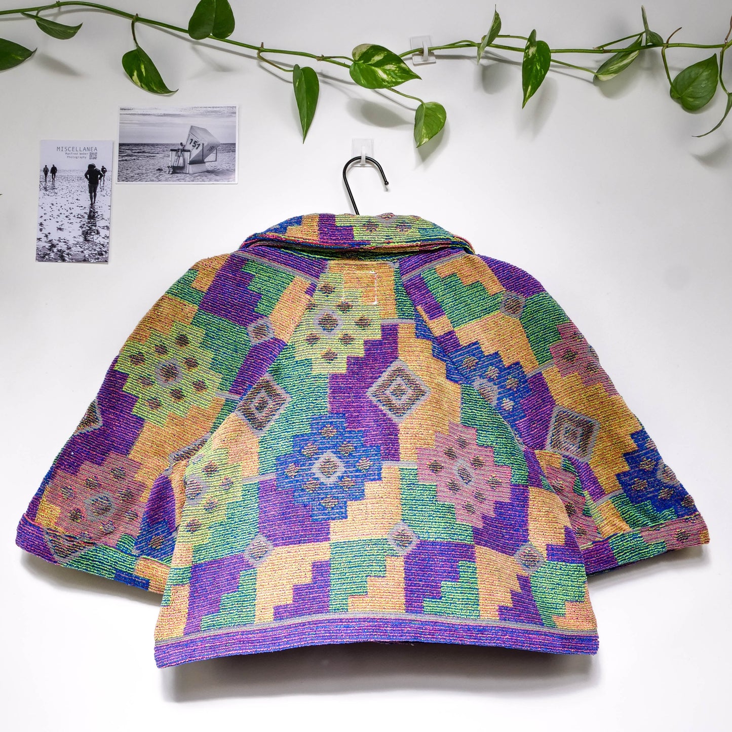 Chemise en éponge vintage - Multicouleur géométrique T42