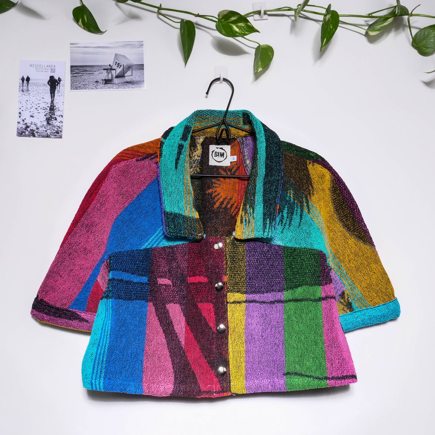 Chemise en éponge vintage - Multicouleur graphique T40