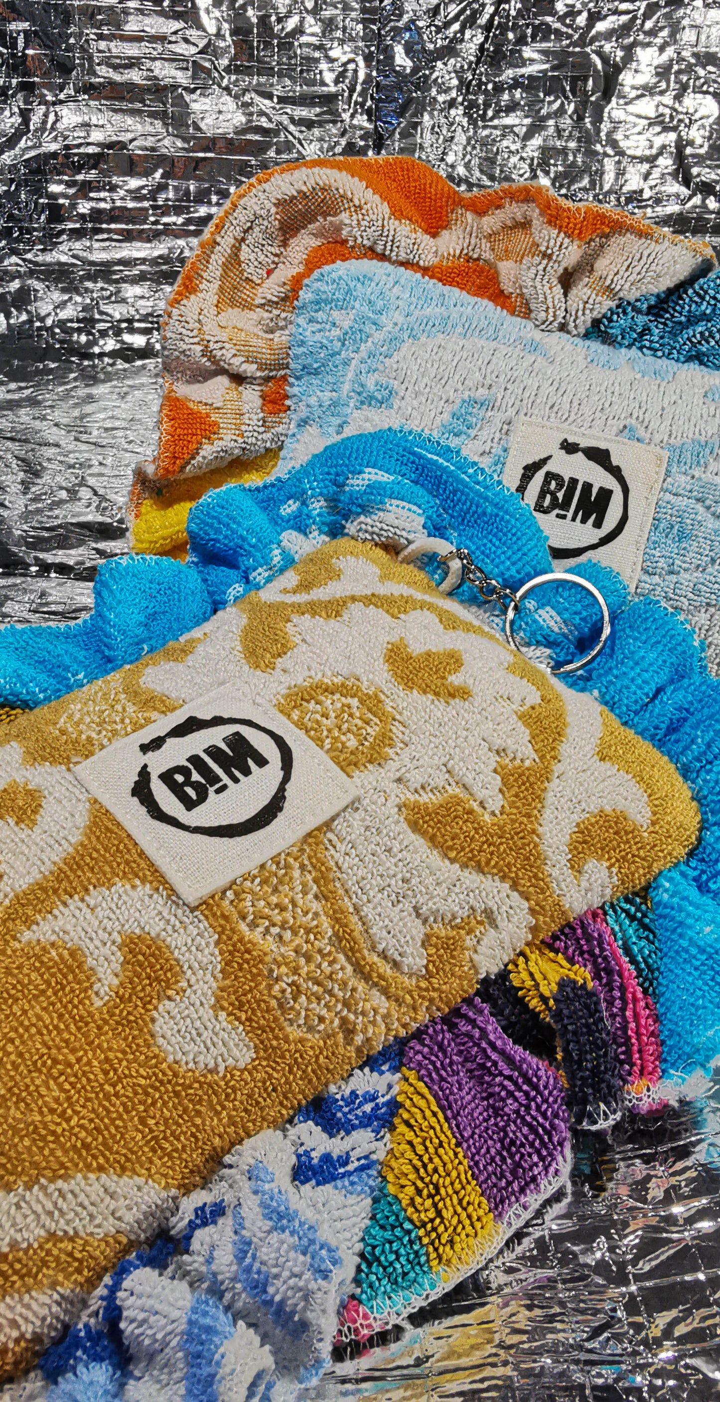Mini oreiller de plage upcyclé